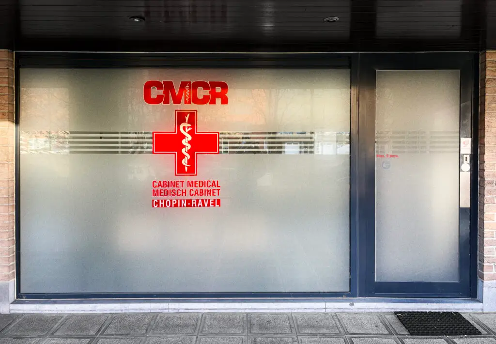 Façade du cabinet de consultation